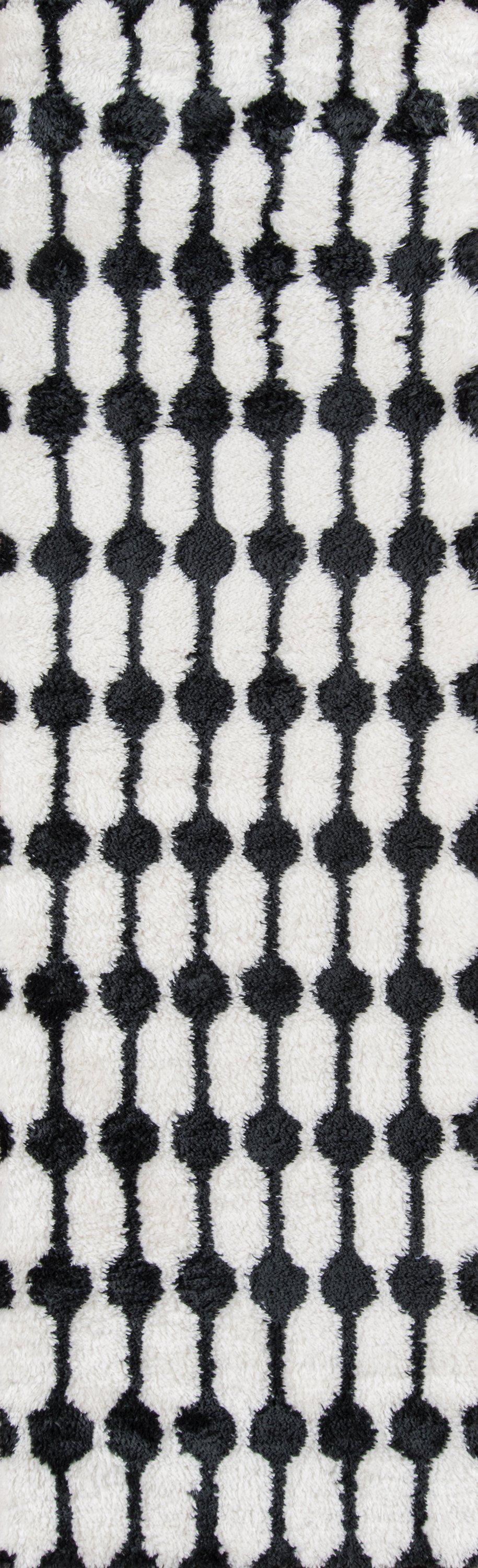 Novogratz by Momeni Retro RET-4 Stockings Black Area Rug-Area Rug-Momeni-The Rug Truck