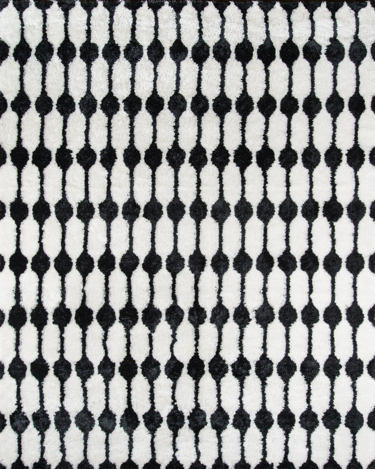 Novogratz by Momeni Retro RET-4 Stockings Black Area Rug-Area Rug-Momeni-2&#39; X 3&#39;-The Rug Truck