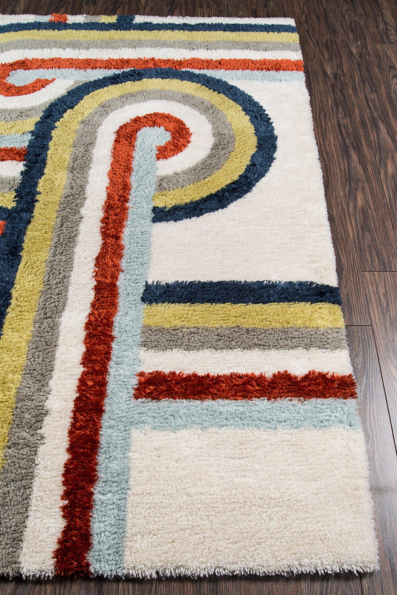 Novogratz by Momeni Retro RET-5 Turnstyle Multi Area Rug-Area Rug-Momeni-2' X 3'-The Rug Truck