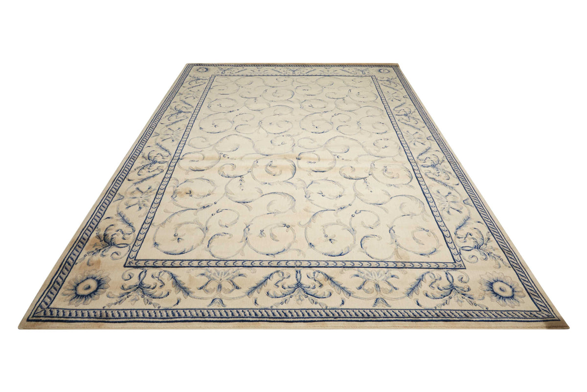 Sunset ST02 Ivory Blue Area Rug-Area Rug-The Rug Truck-The Rug Truck