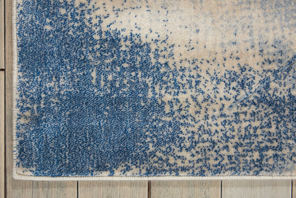 Sunset ST18 Ivory Blue Area Rug-Area Rug-The Rug Truck-The Rug Truck