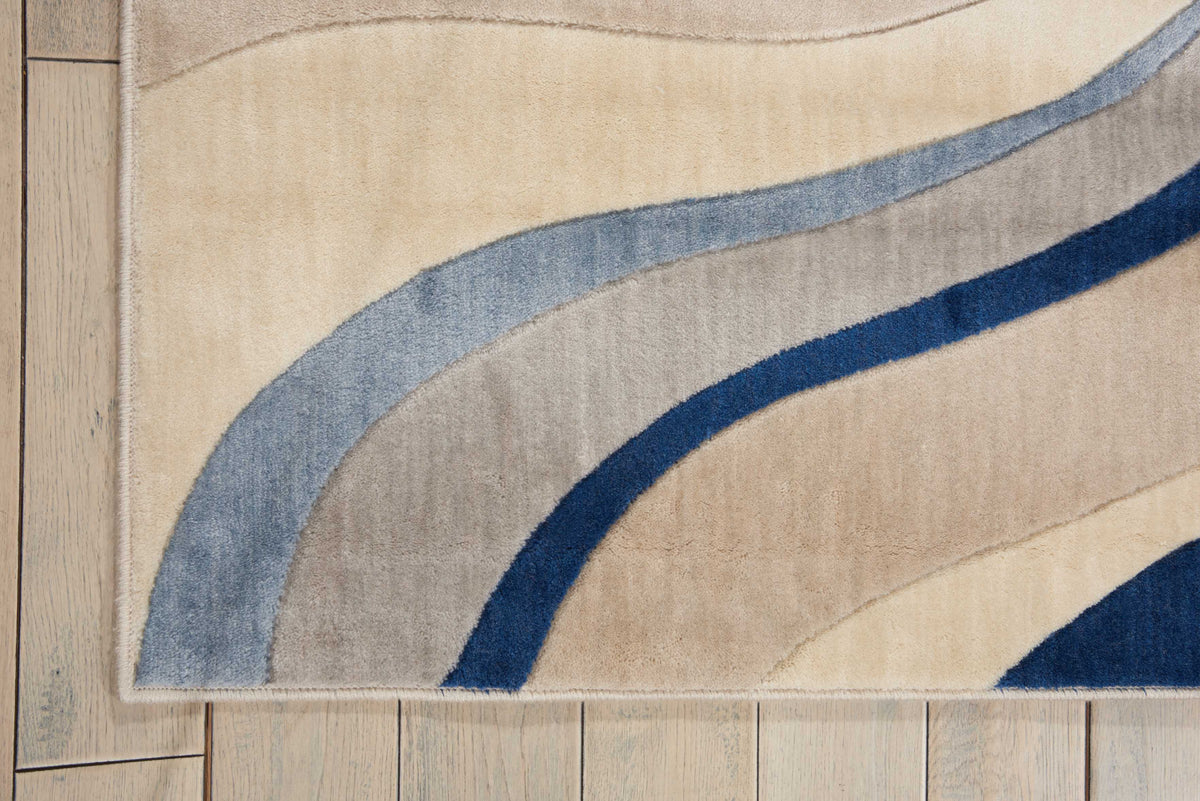 Sunset ST81 Ivory Blue Area Rug-Area Rug-The Rug Truck-The Rug Truck