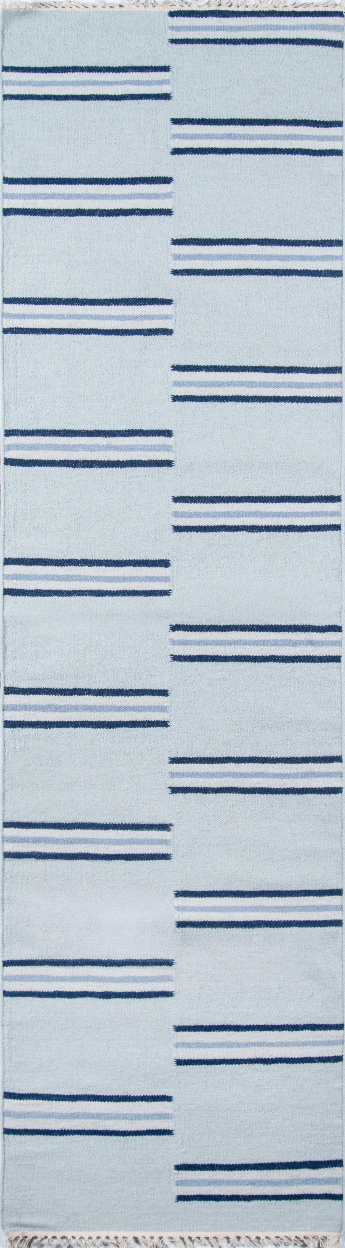Erin Gates Thompson THO-5 Union Light Blue Area Rug ( 9&#39; X 12&#39; )