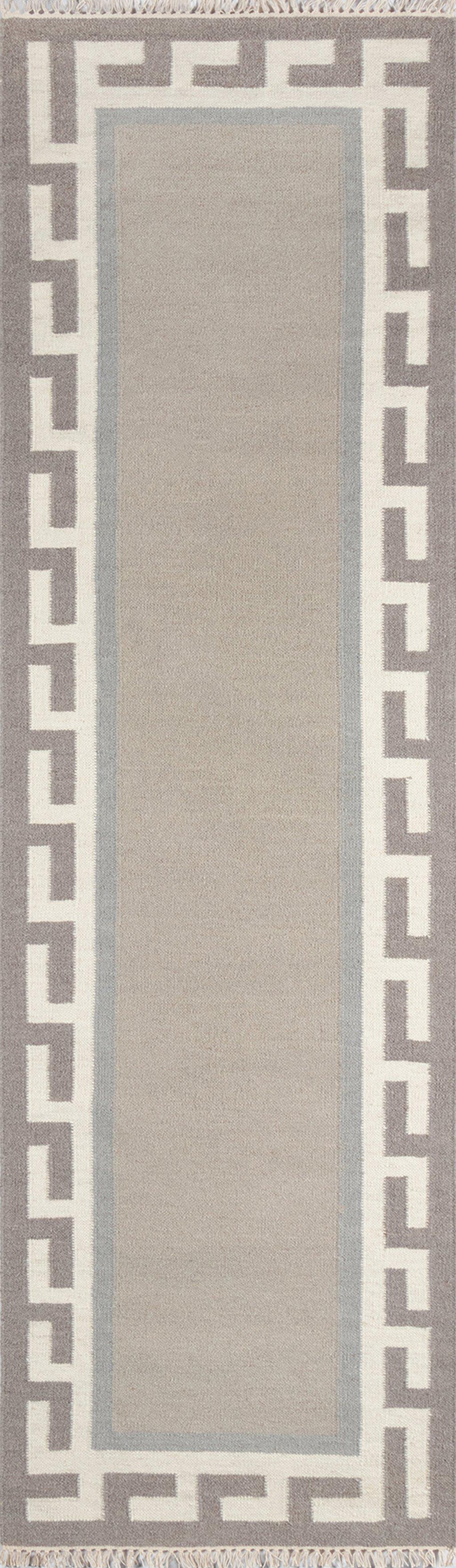 Erin Gates Thompson THO-8 Hinkley Grey Area Rug ( 9&#39; X 12&#39; )