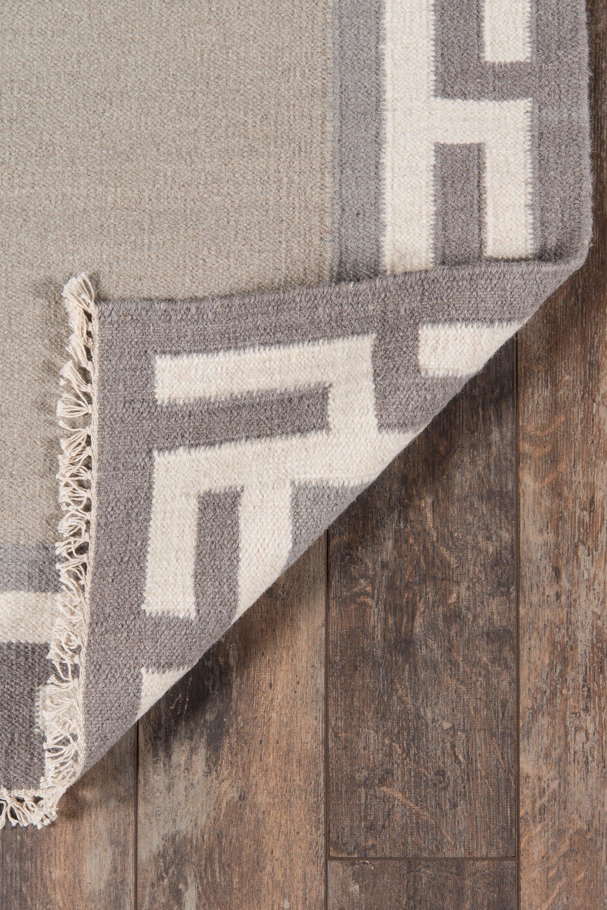 Erin Gates Thompson THO-8 Hinkley Grey Area Rug ( 9&#39; X 12&#39; )