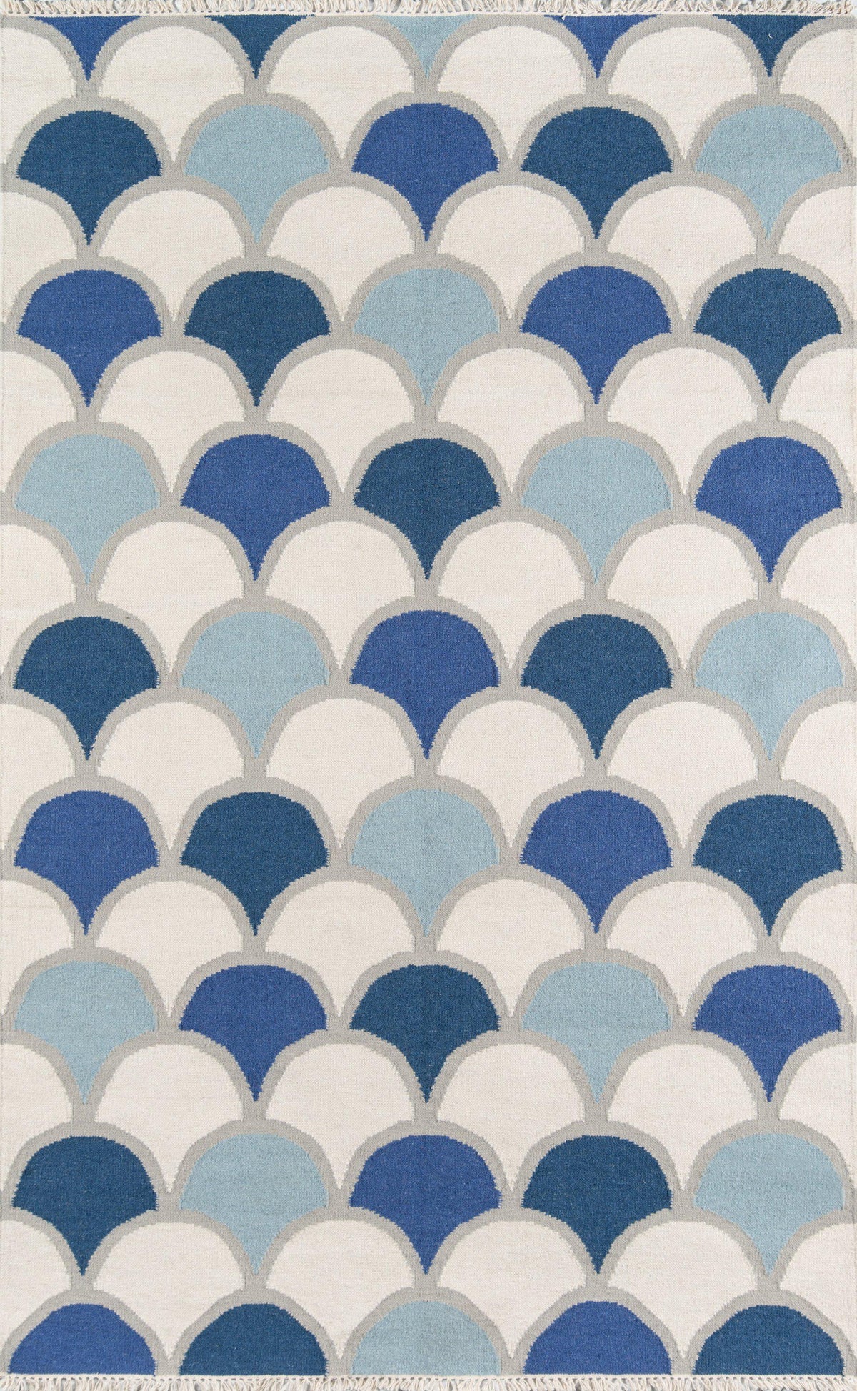 Novogratz Topanga TOP-2 Blue Area Rug ( 7&#39;6&quot; X 9&#39;6&quot;)