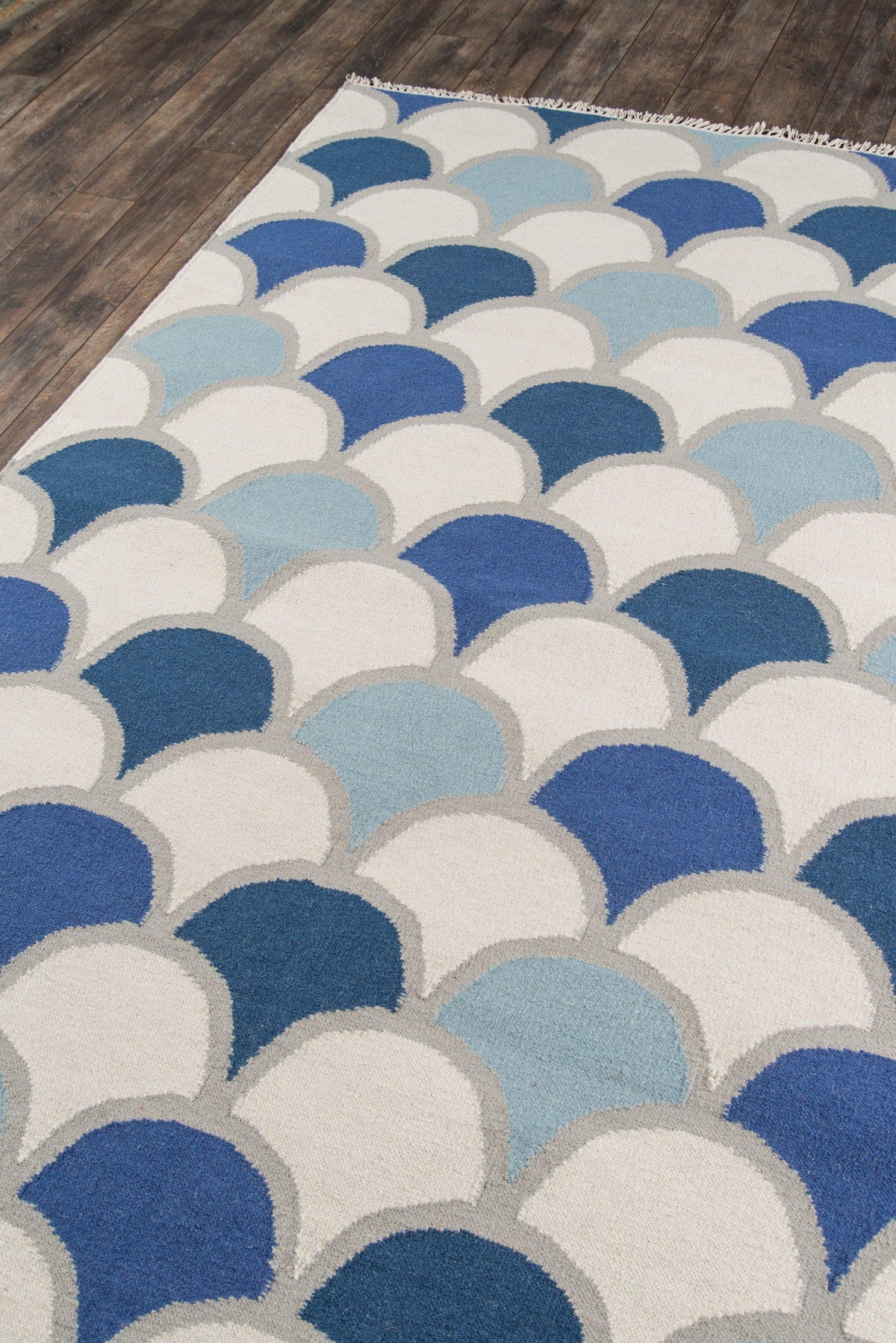 Novogratz Topanga TOP-2 Blue Area Rug ( 7&#39;6&quot; X 9&#39;6&quot;)