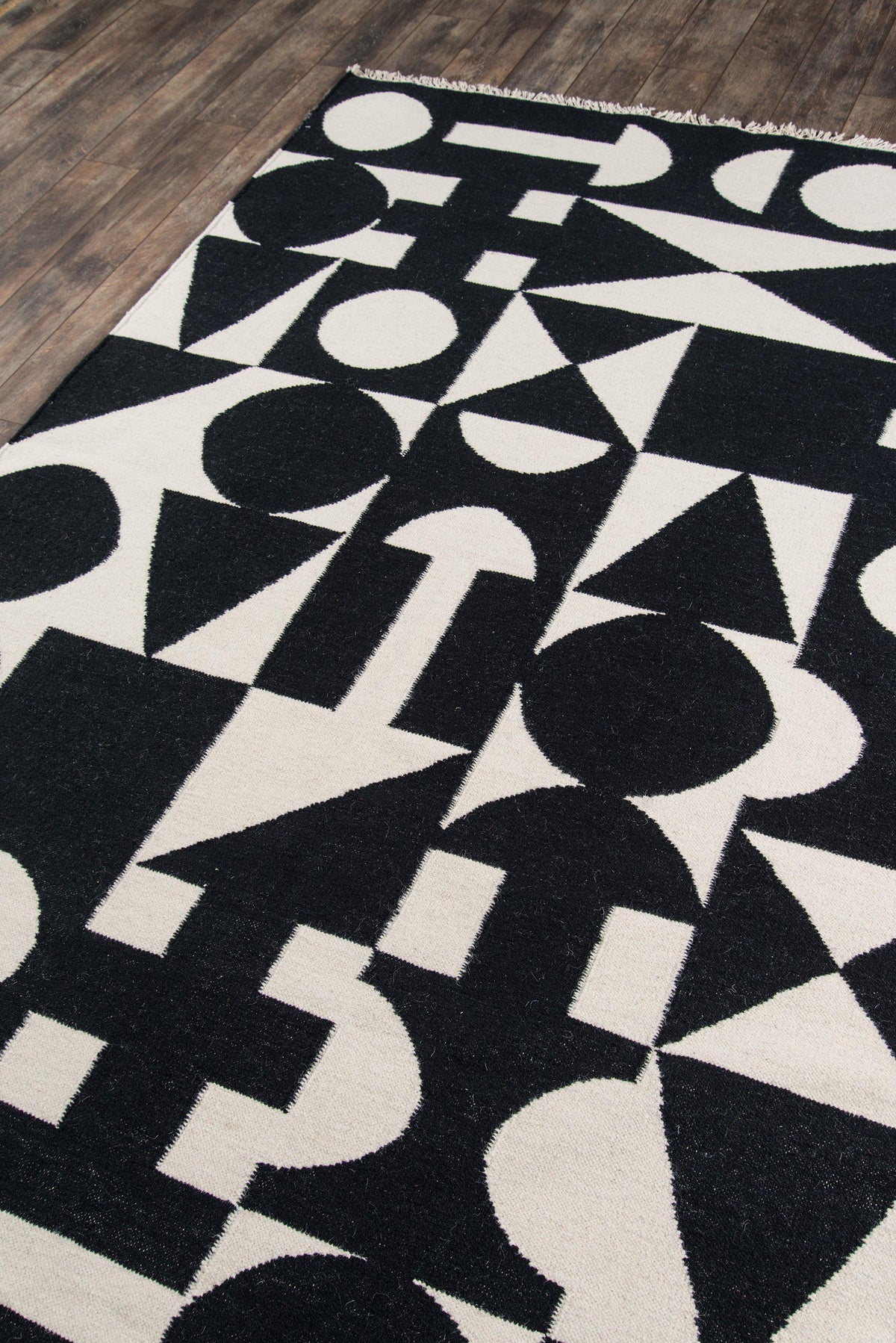 Novogratz Topanga TOP-3 Black Area Rug ( 7&#39;6&quot; X 9&#39;6&quot;)