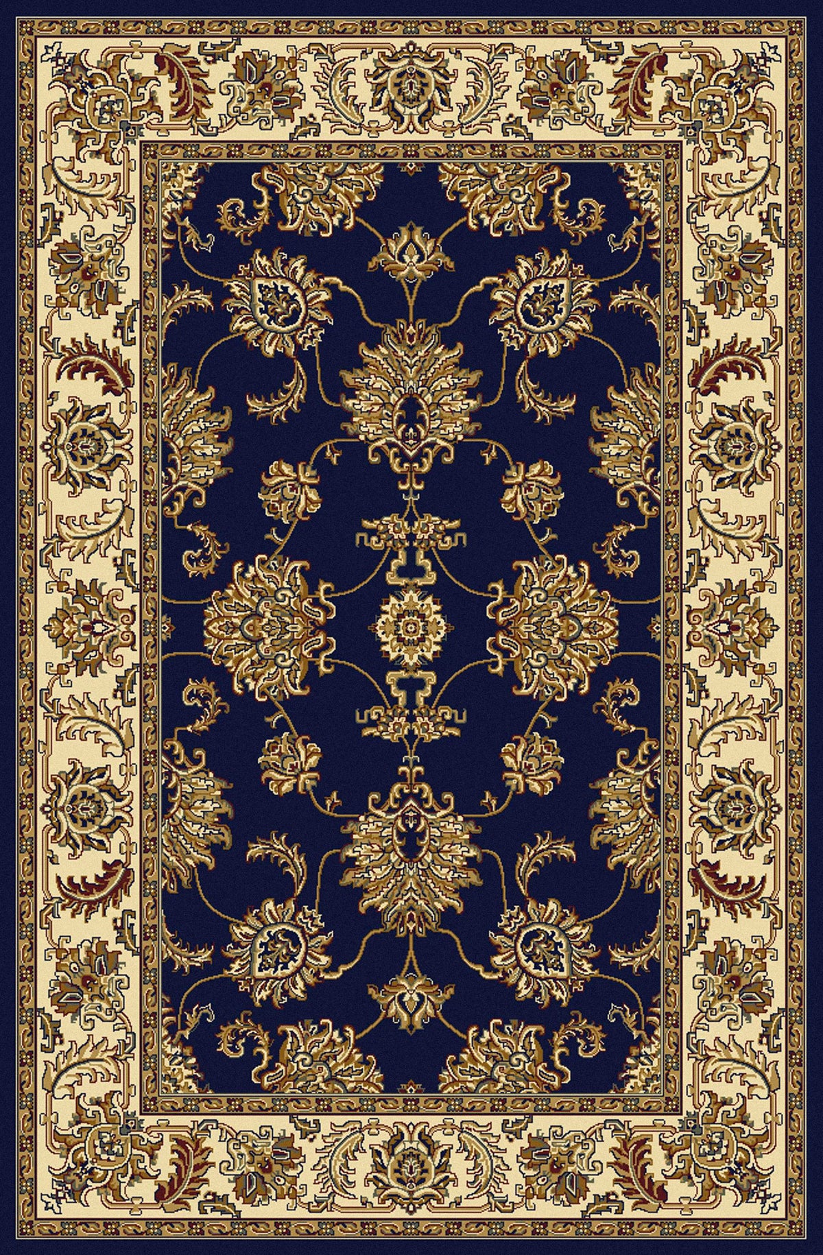 Tesoro 1330 Navy Area Rug (2&#39;2 X 8&#39;)