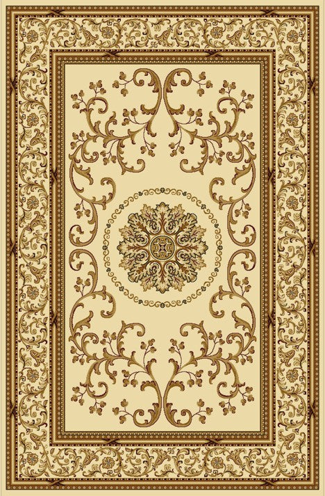 Tesoro 1419 Ivory Area Rug (2&#39;2 X 8&#39;)