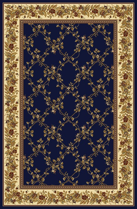 Tesoro 1427 Navy Area Rug (7&#39;9 X 11&#39;6)