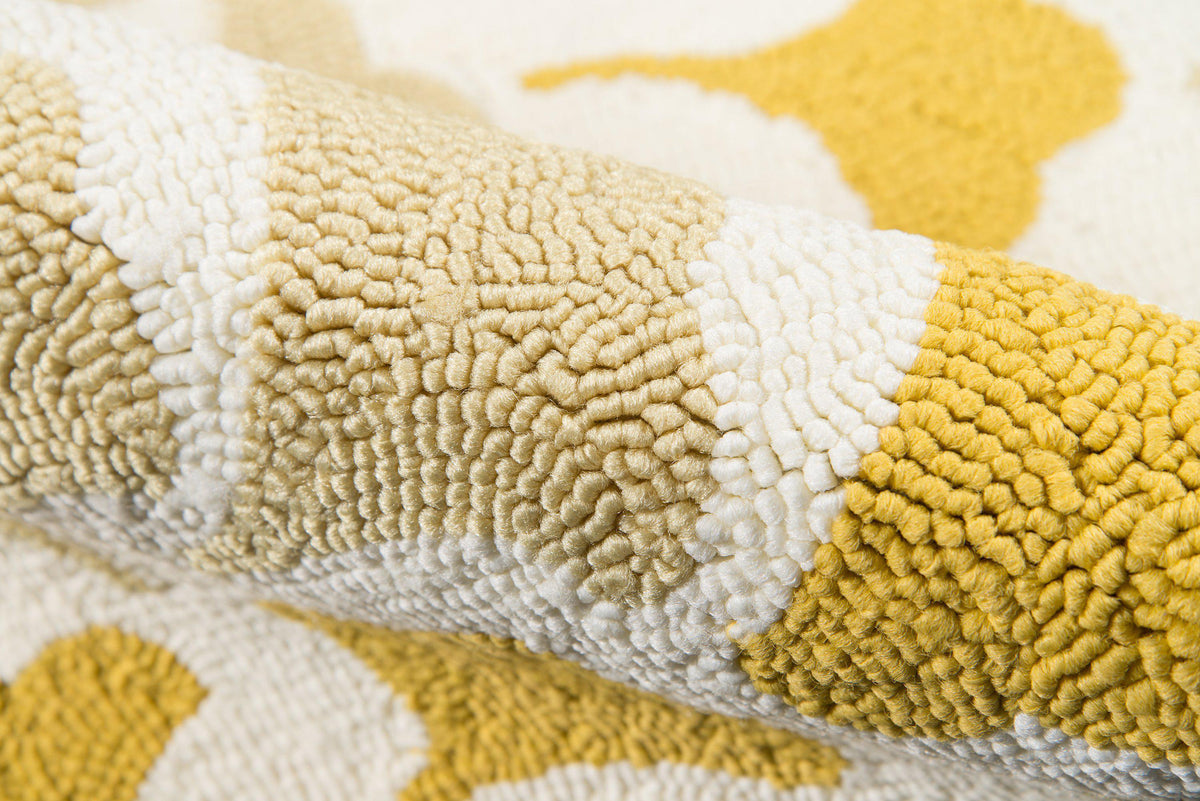 Madcap Cottage by Momeni Under A Loggia Howards End Gold Indoor/Outdoor Area Rug-Area Rug-Momeni-The Rug Truck