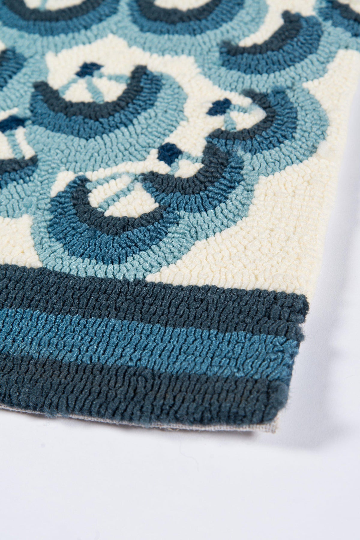 Madcap Cottage by Momeni Under A Loggia Montserrat Navy Indoor/Outdoor Area Rug-Area Rug-Momeni-The Rug Truck