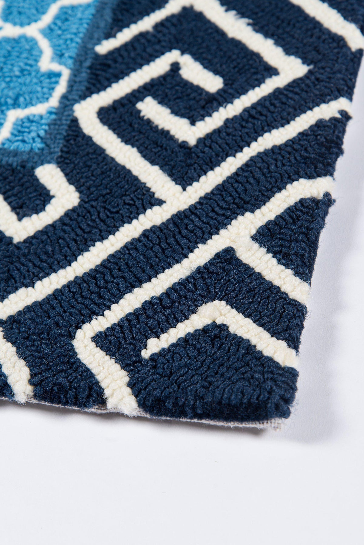 Madcap Cottage by Momeni Under A Loggia Blossom Dearie Blue Indoor/Outdoor Area Rug-Area Rug-Momeni-The Rug Truck