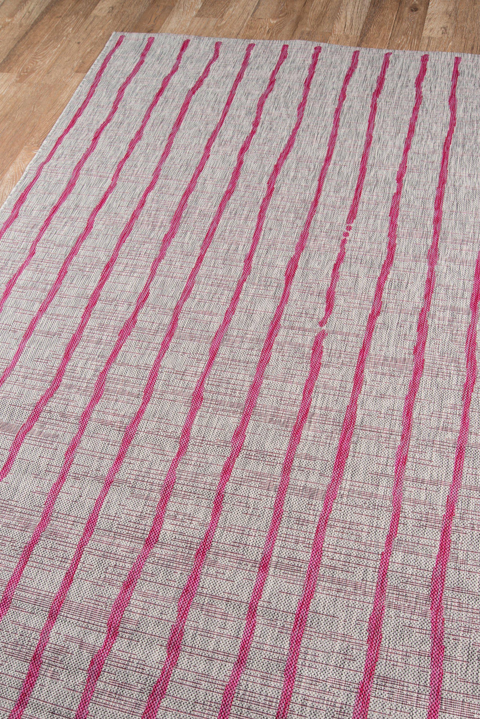 Novogratz by Momeni Villa VI-03 Sicily Fuschia Area Rug-Area Rug-Momeni-2' X 3'-The Rug Truck