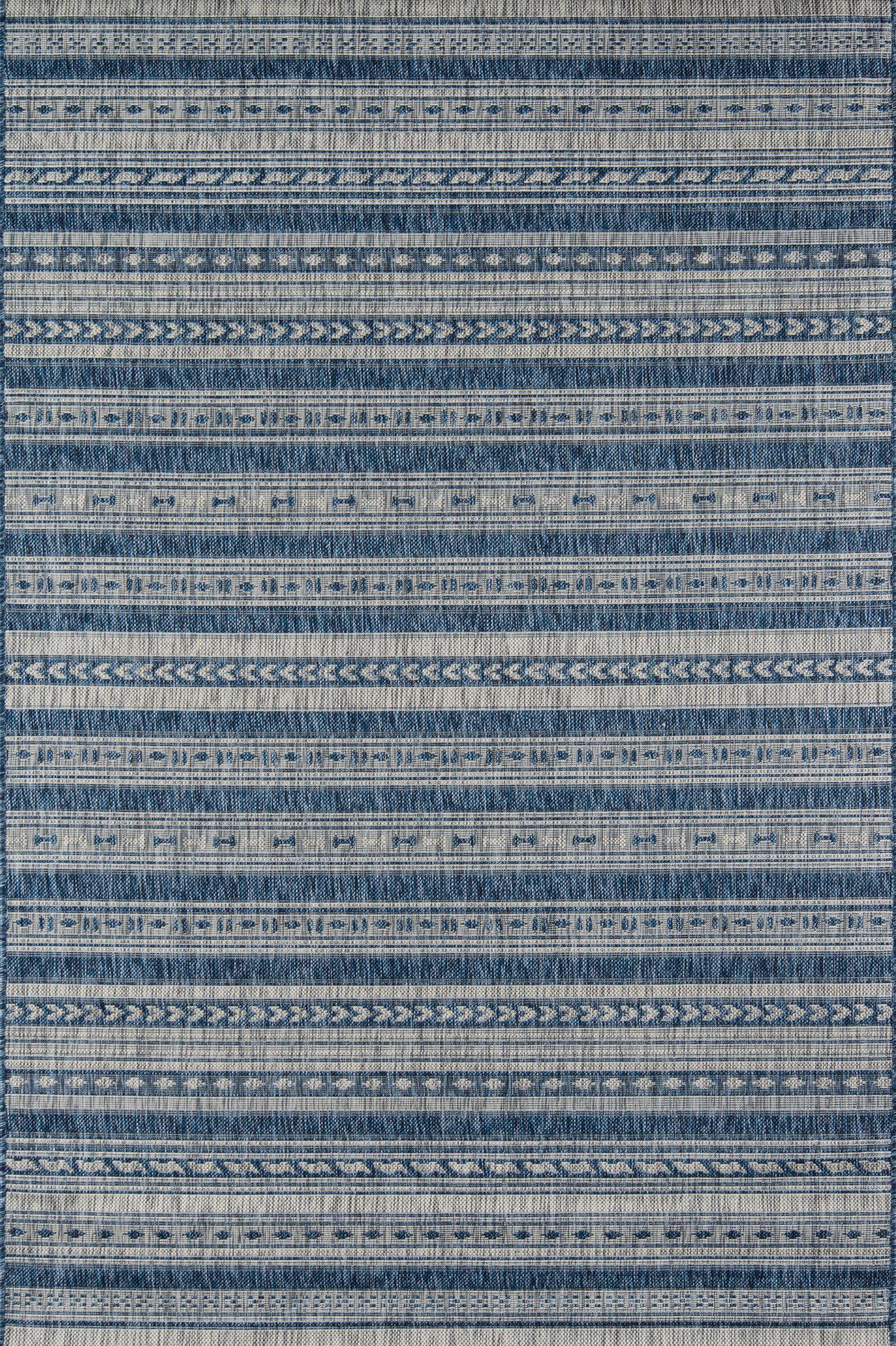 Novogratz by Momeni Villa VI-04 Tuscany Blue Area Rug-Area Rug-Momeni-2' X 3'-The Rug Truck