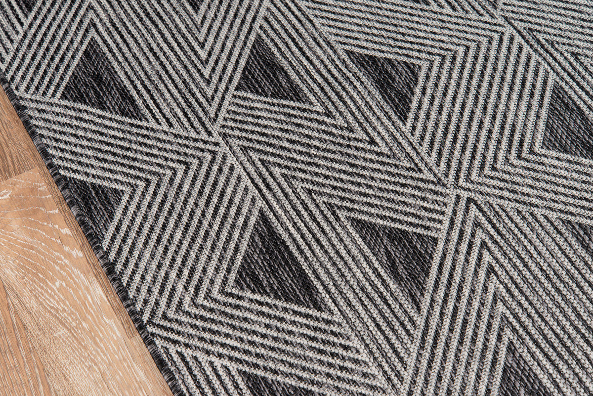 Novogratz by Momeni Villa VI-06 Como Charcoal Area Rug-Area Rug-Momeni-The Rug Truck