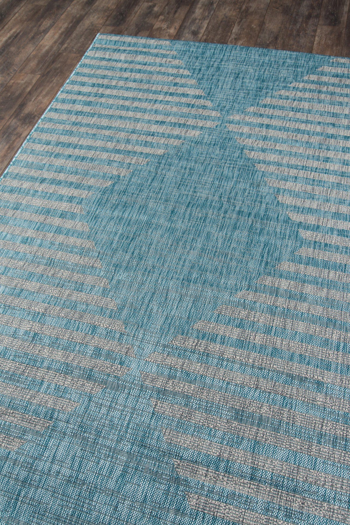 Novogratz Villa VI-07 Aqua Area Rug ( 7&#39;10&quot; X 10&#39;10&quot;)
