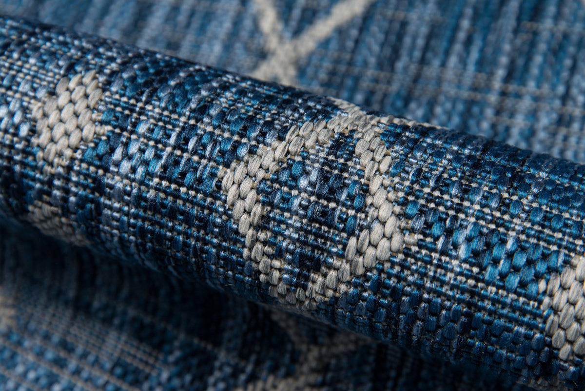 Novogratz Villa VI-08 Blue Area Rug ( 7&#39;10&quot; X 10&#39;10&quot;)