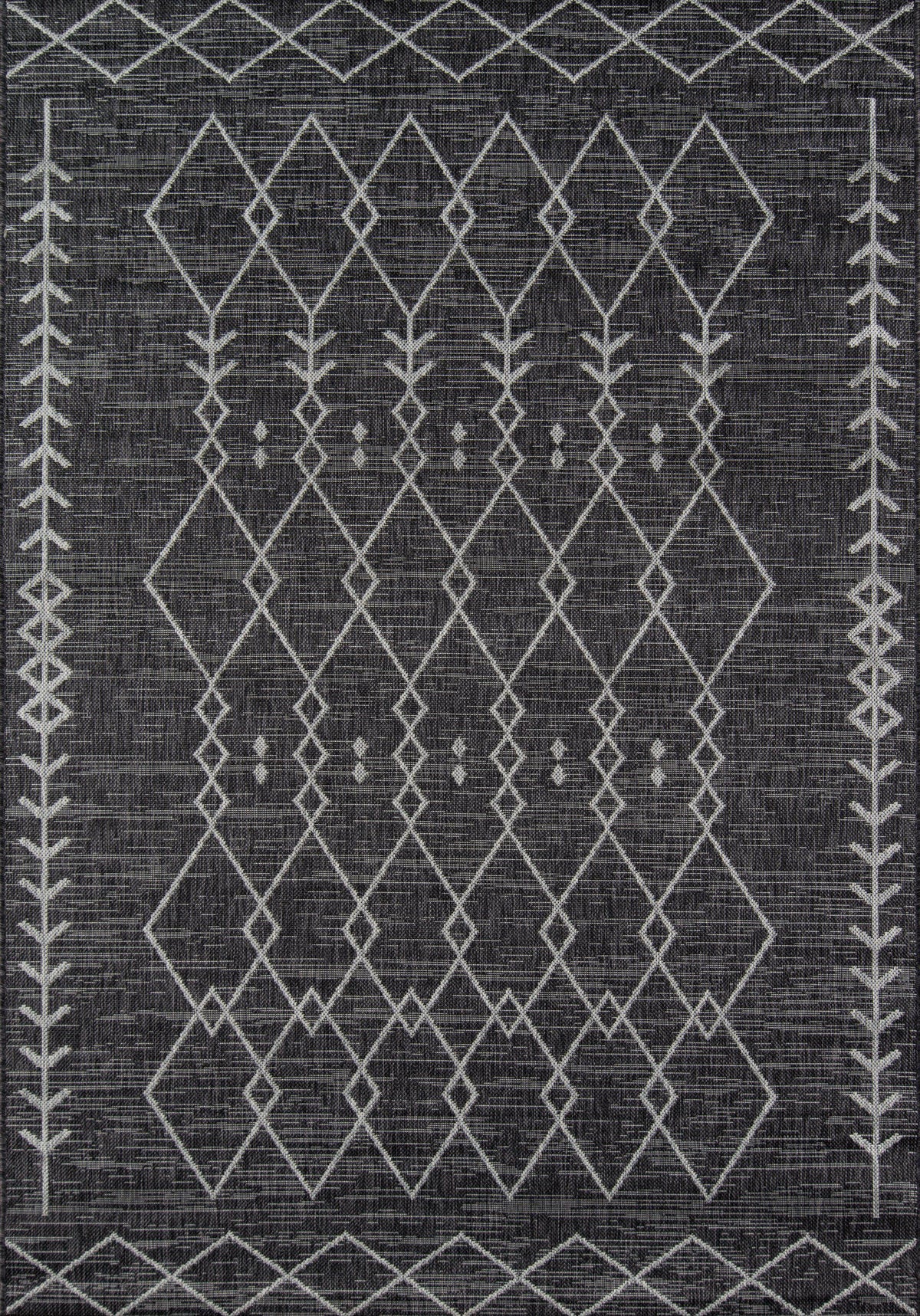 Novogratz Villa VI-08 Charcoal Area Rug ( 7&#39;10&quot; X 10&#39;10&quot;)