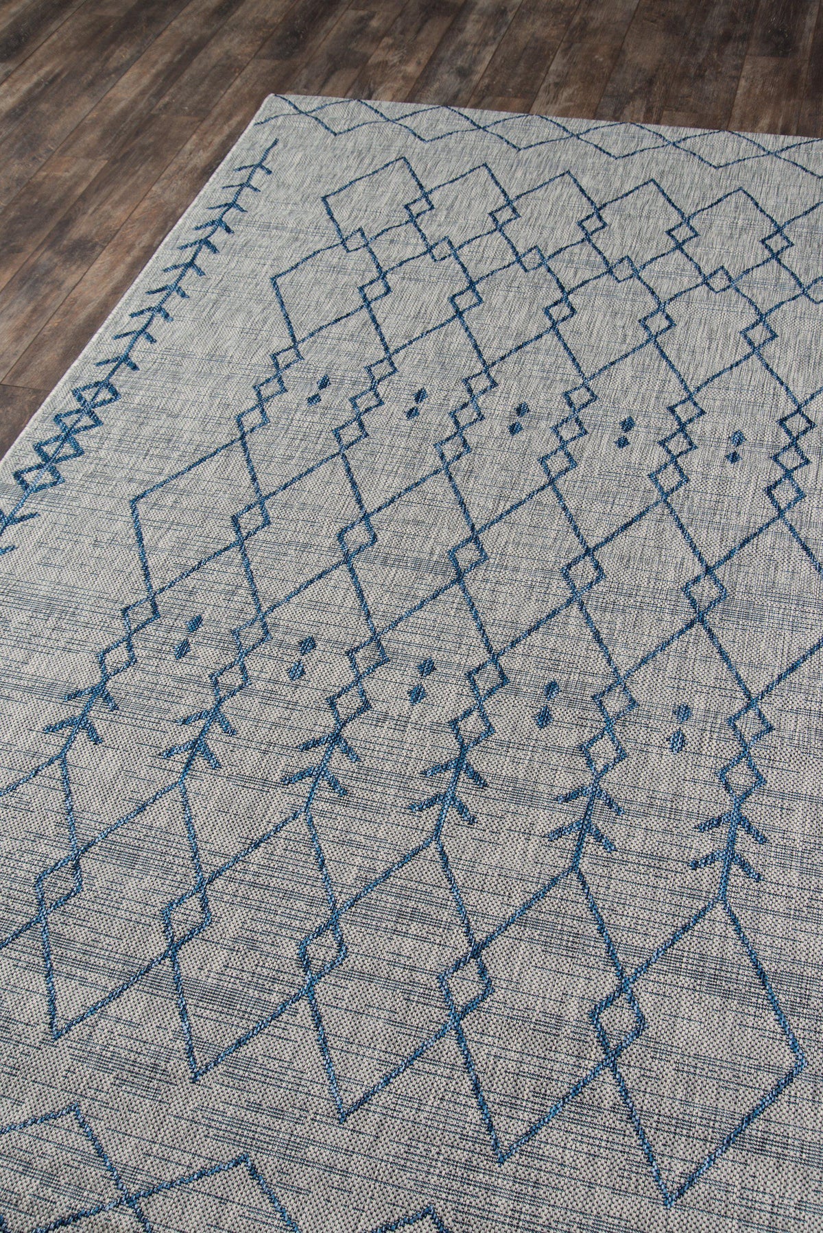 Novogratz Villa VI-08 Grey Area Rug ( 6&#39;7&quot; X 9&#39;6&quot;)