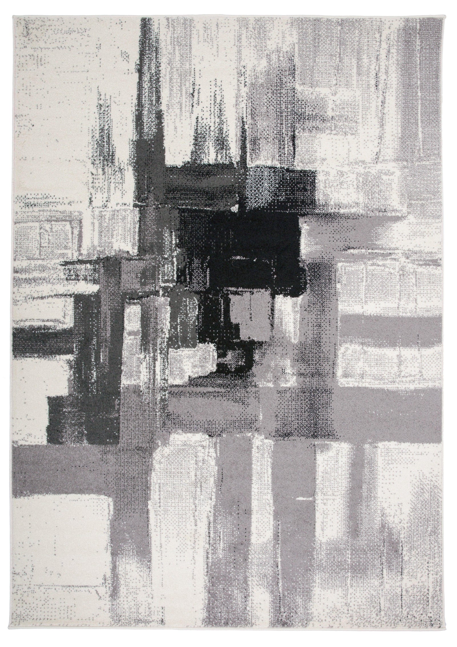 Nevada 950 Black Area Rug-Area Rug-World Rug Gallery-3'3" x 5'-The Rug Truck