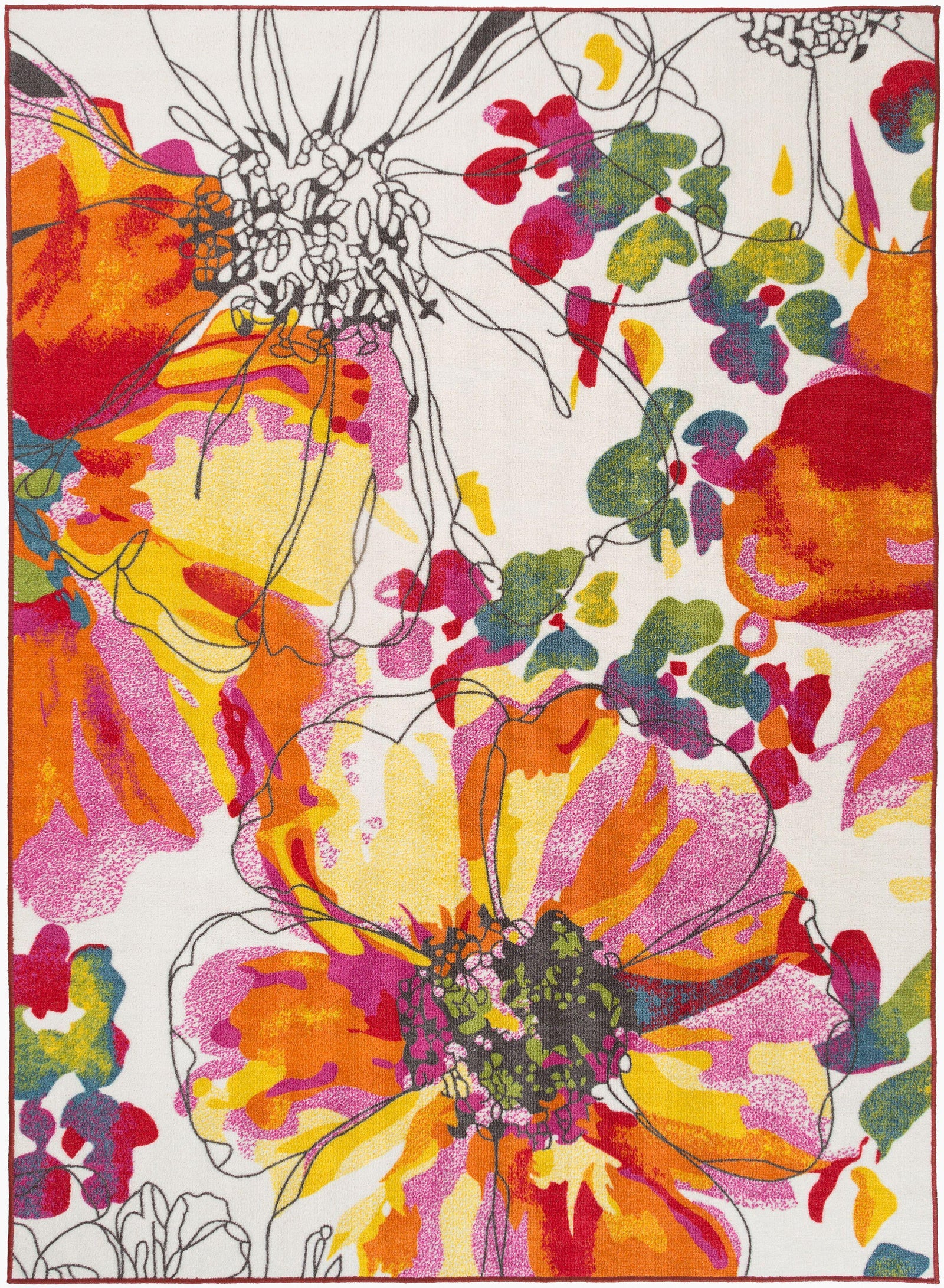 Avora 503 Multi Area Rug-Area Rug-World Rug Gallery-1'8" x 2'6"-The Rug Truck