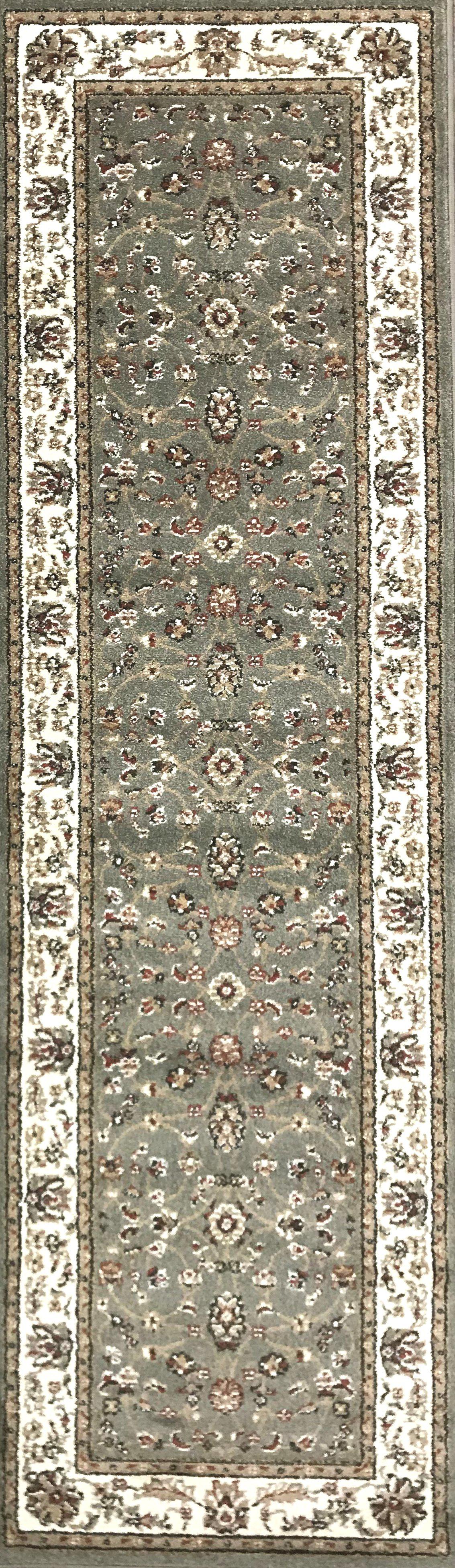 Vozza 1596 Sage Area Rug (2&#39;2 X 7&#39;7)