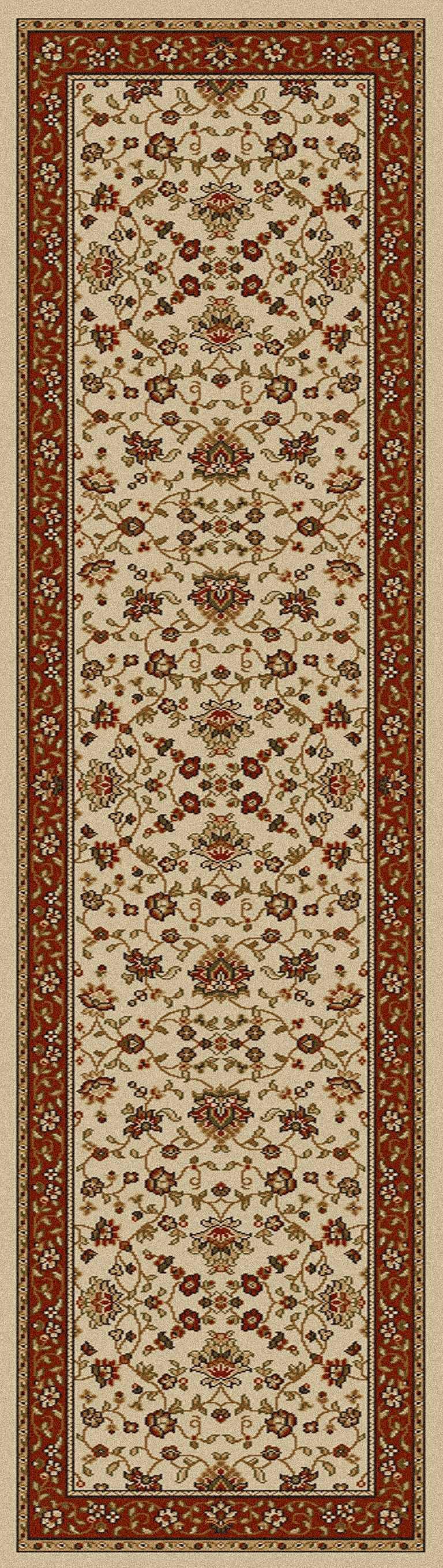 Vozza 1597 Ivory Area Rug (2&#39;2 X 7&#39;7)