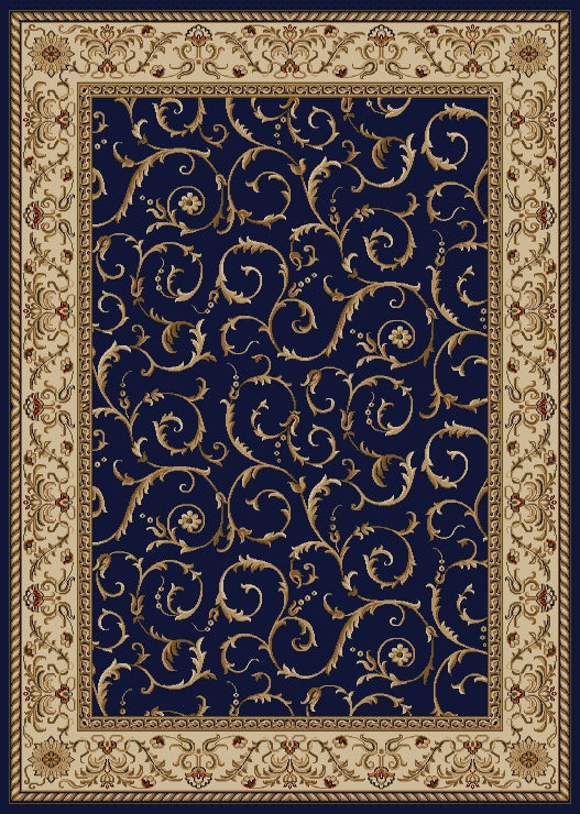 Vozza 1599 Navy Area Rug (7&#39;9 X 11&#39;)