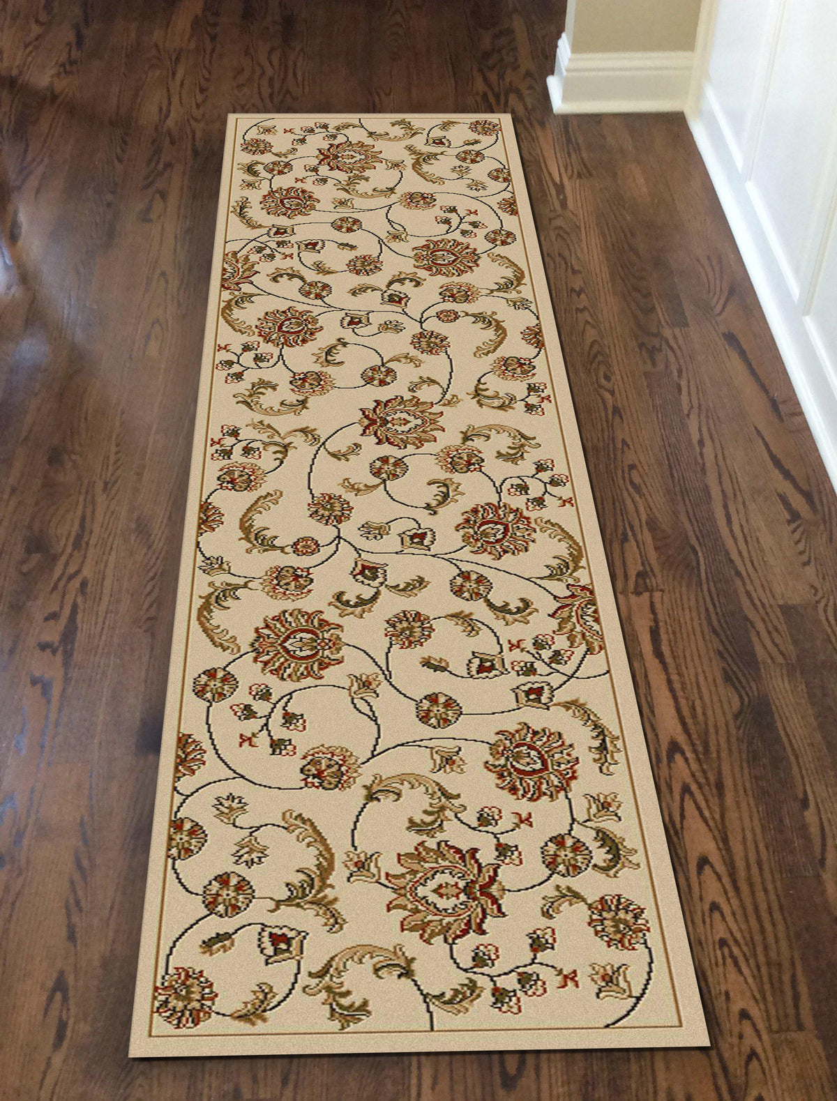 Vozza 1835 Ivory Area Rug (2&#39;2 X 7&#39;7)