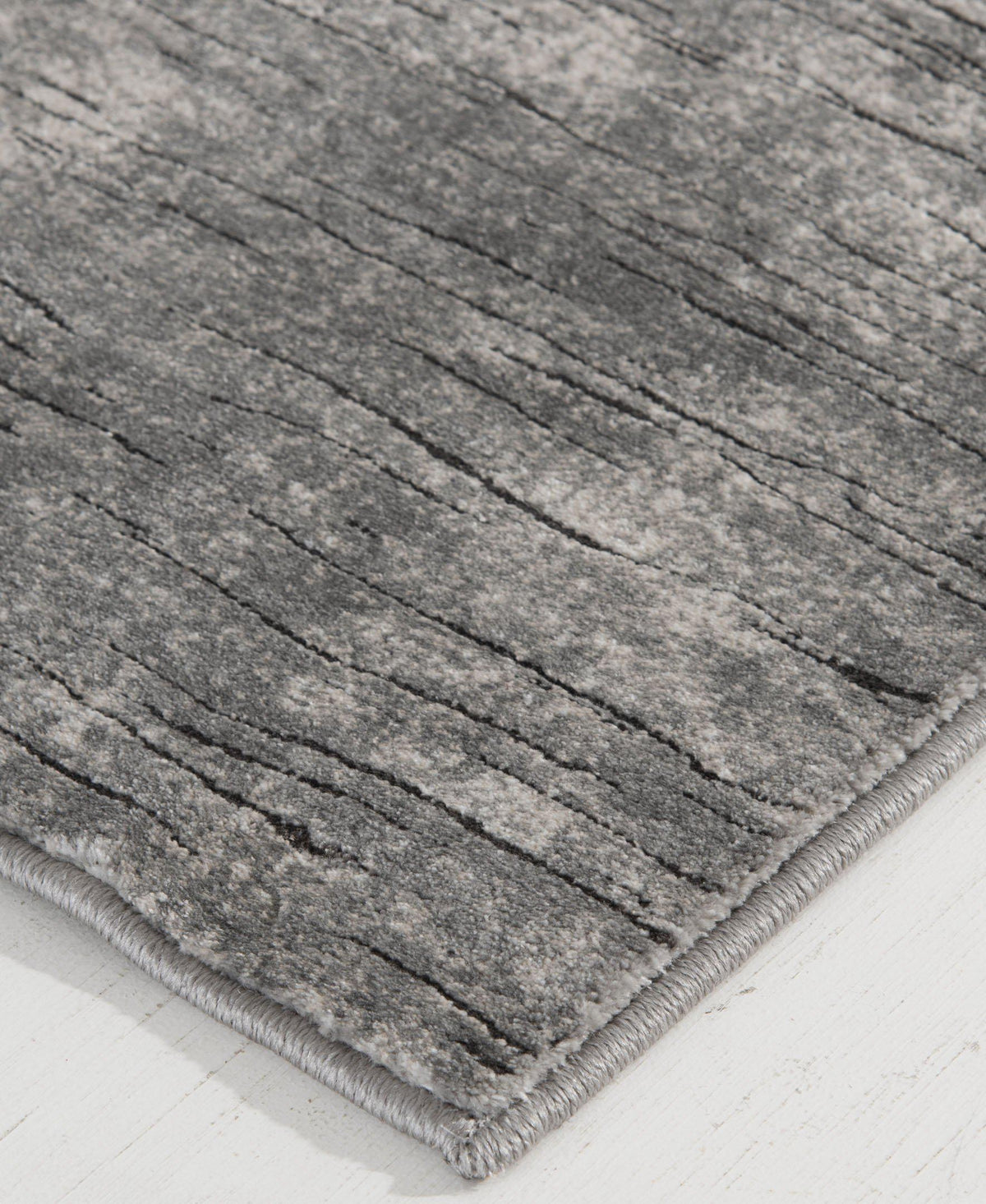 Waterside - Dune - Grey-Area Rug-KM Home-The Rug Truck