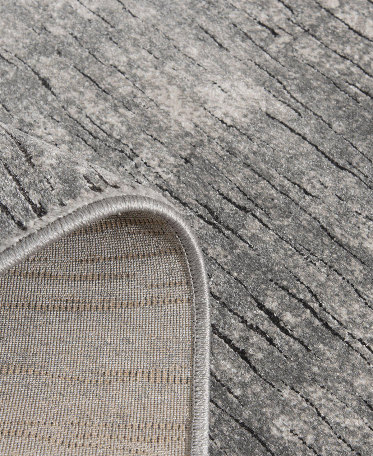 Waterside - Dune - Grey-Area Rug-KM Home-The Rug Truck