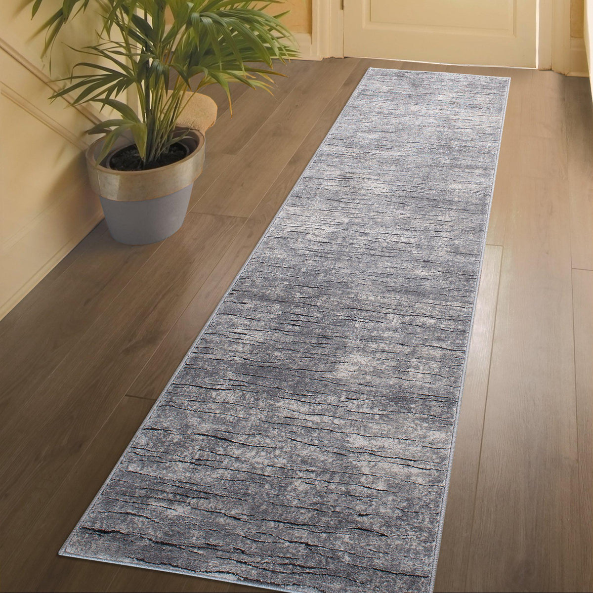 Waterside - Dune - Grey-Area Rug-KM Home-The Rug Truck