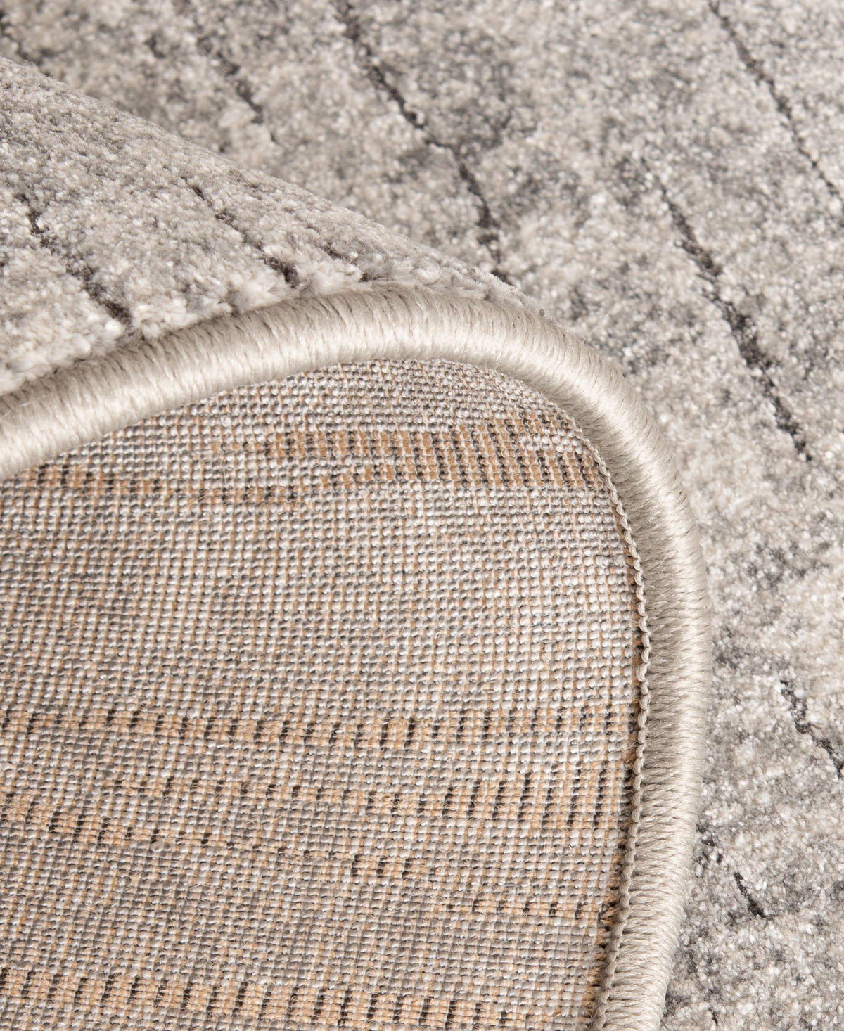 Waterside - Dune - Grey-Area Rug-KM Home-The Rug Truck