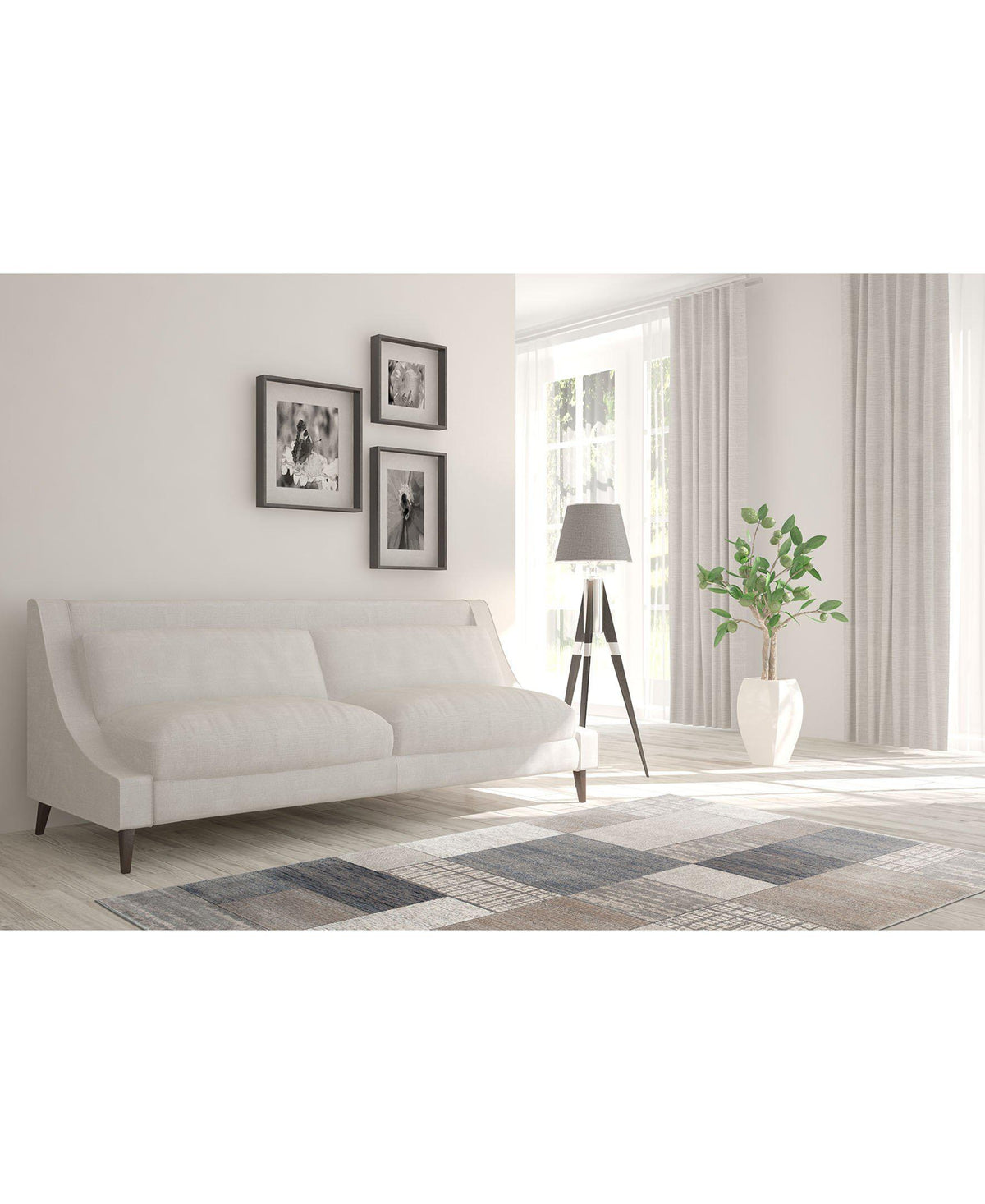 Waterside - Pier - Multi-Area Rug-KM Home-The Rug Truck