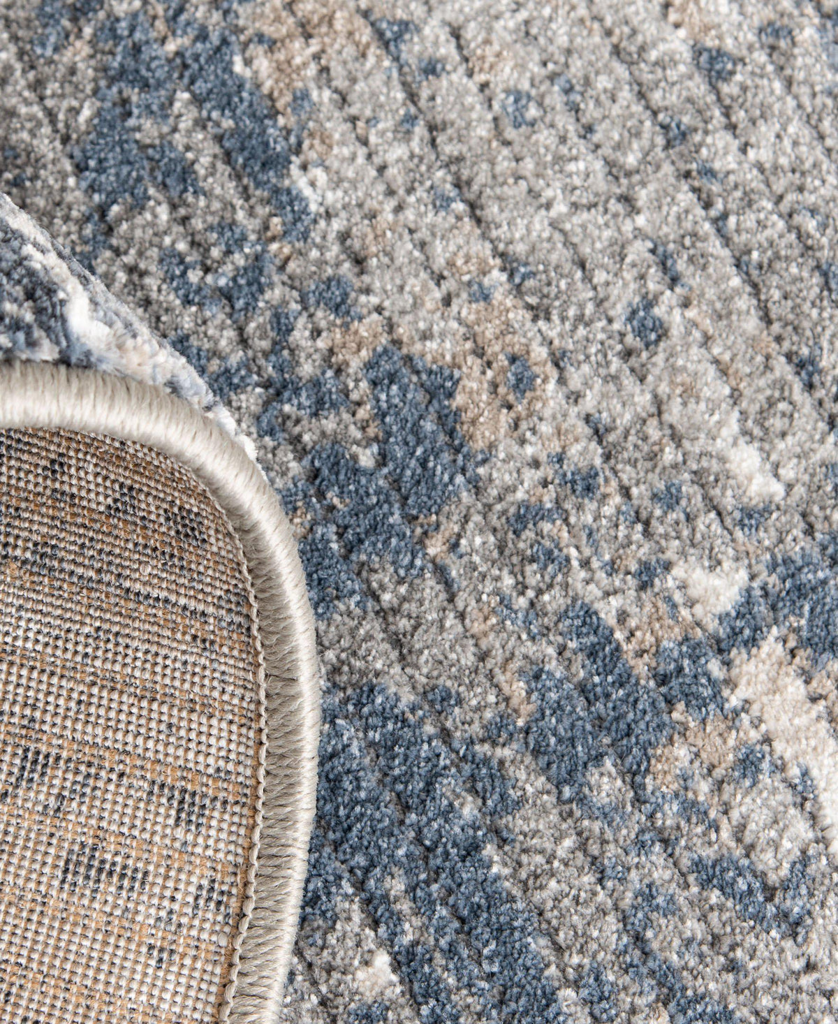 Waterside - Tide - Morning Blue-Area Rug-KM Home-The Rug Truck