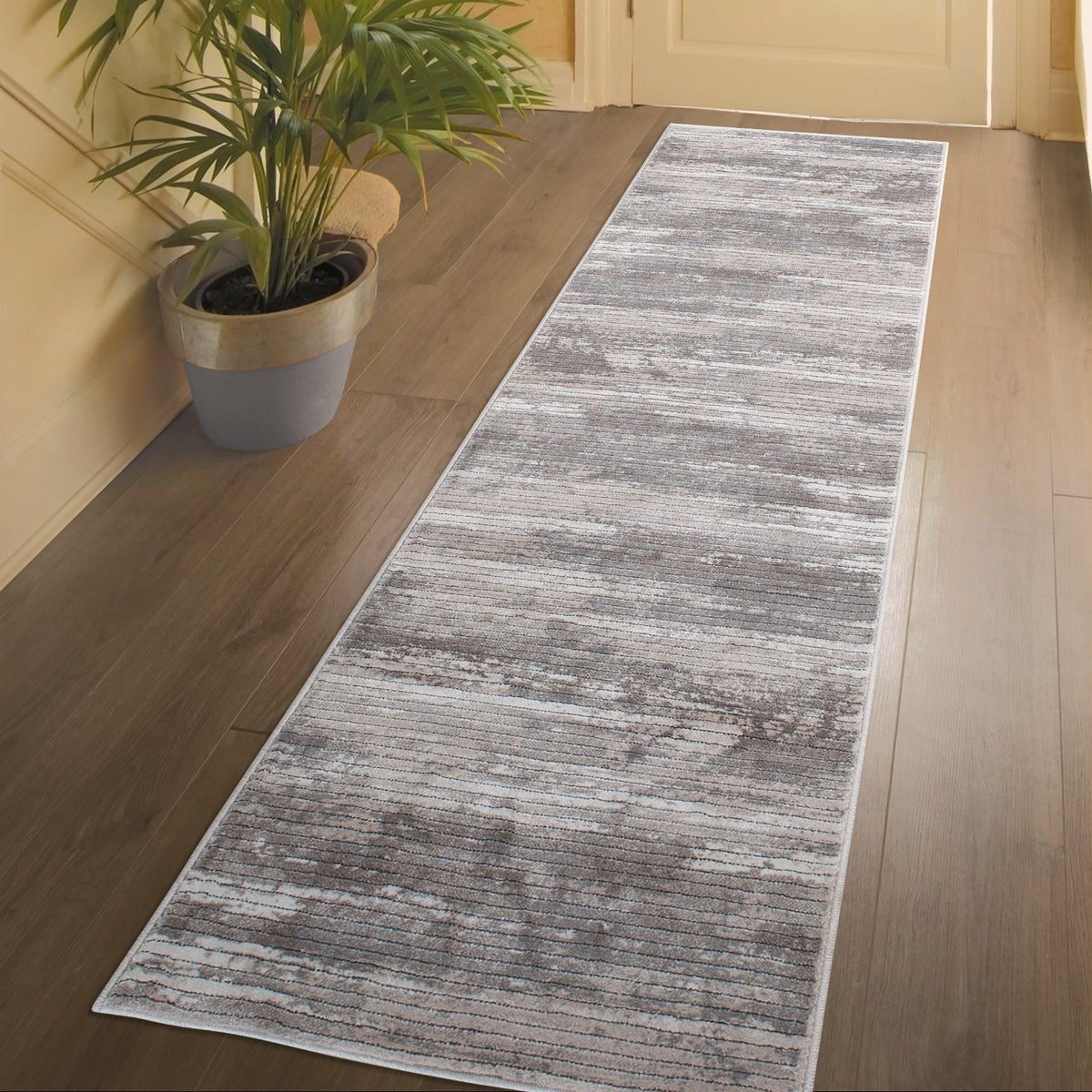 Waterside - Tide - Stone-Area Rug-KM Home-The Rug Truck