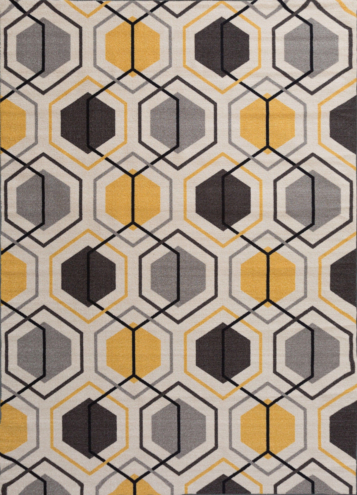 Avora 511 Yellow Area Rug-Area Rug-World Rug Gallery-1&#39;8&quot; x 2&#39;6&quot;-The Rug Truck