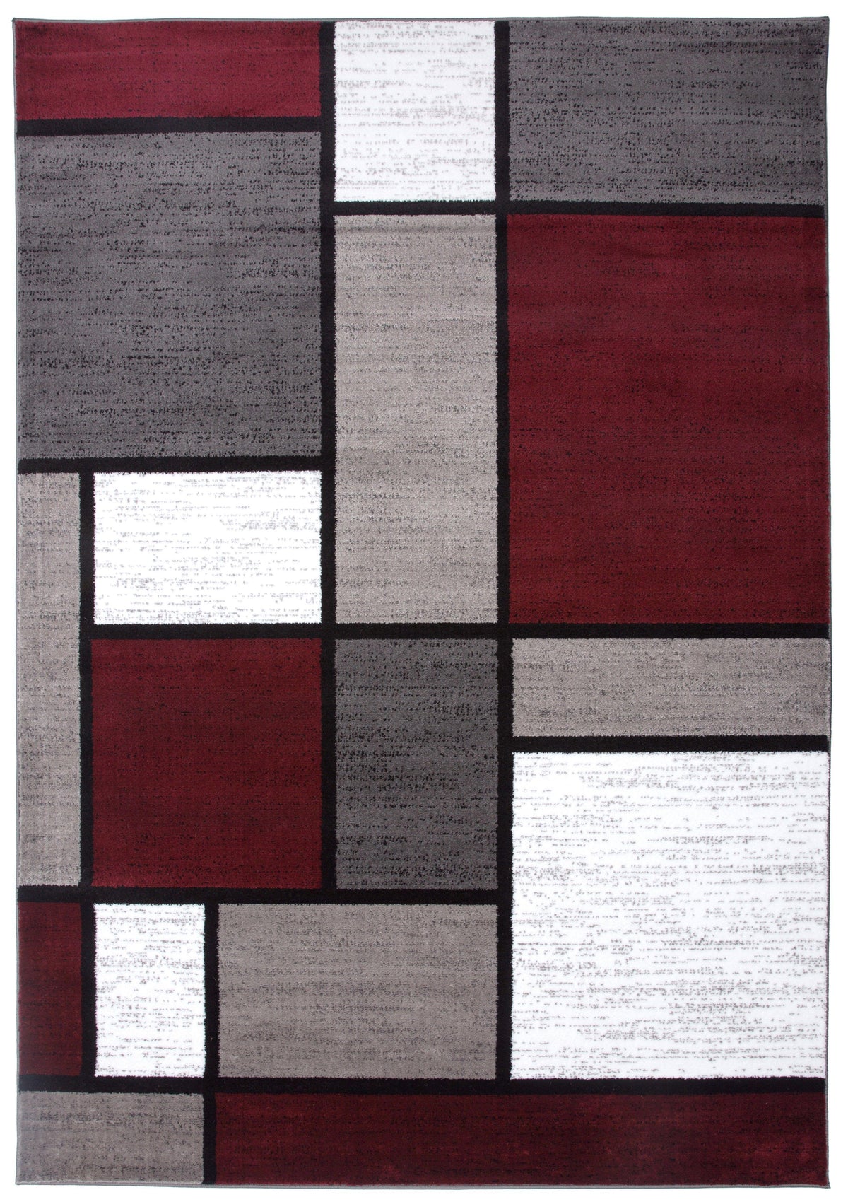Alpine 106 Red Area Rug-Area Rug-World Rug Gallery-3&#39;3&quot; x 5&#39;-The Rug Truck