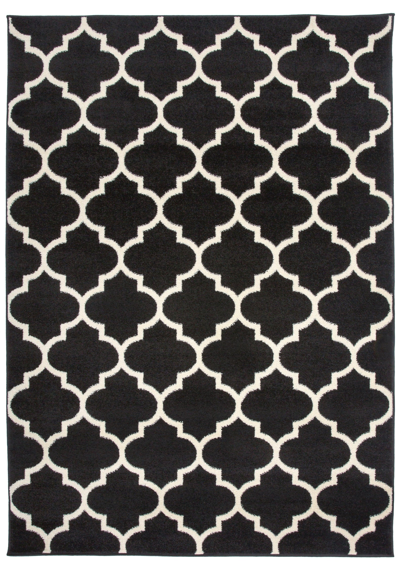 Nevada 962 Black Area Rug-Area Rug-World Rug Gallery-3'3" x 5'-The Rug Truck