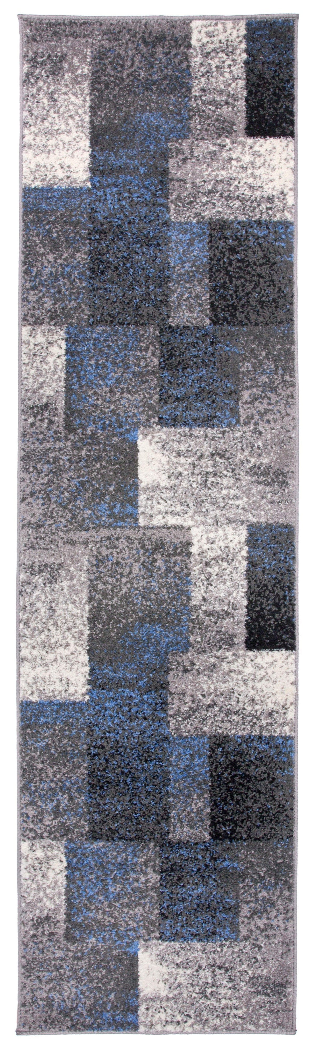 Nevada 956 Blue Area Rug-Area Rug-World Rug Gallery-2&#39; x 7&#39;-The Rug Truck