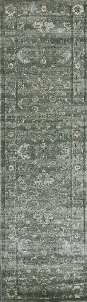 Allora 3562 Green Area Rug 22 X 77