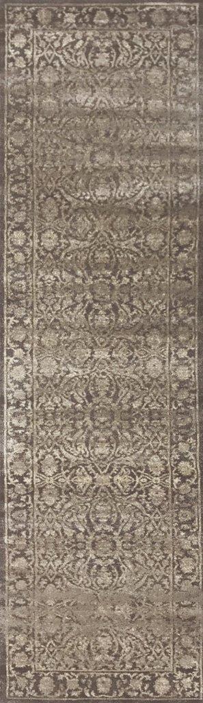 Allora 3564 Light Brown Area Rug 22 X 77