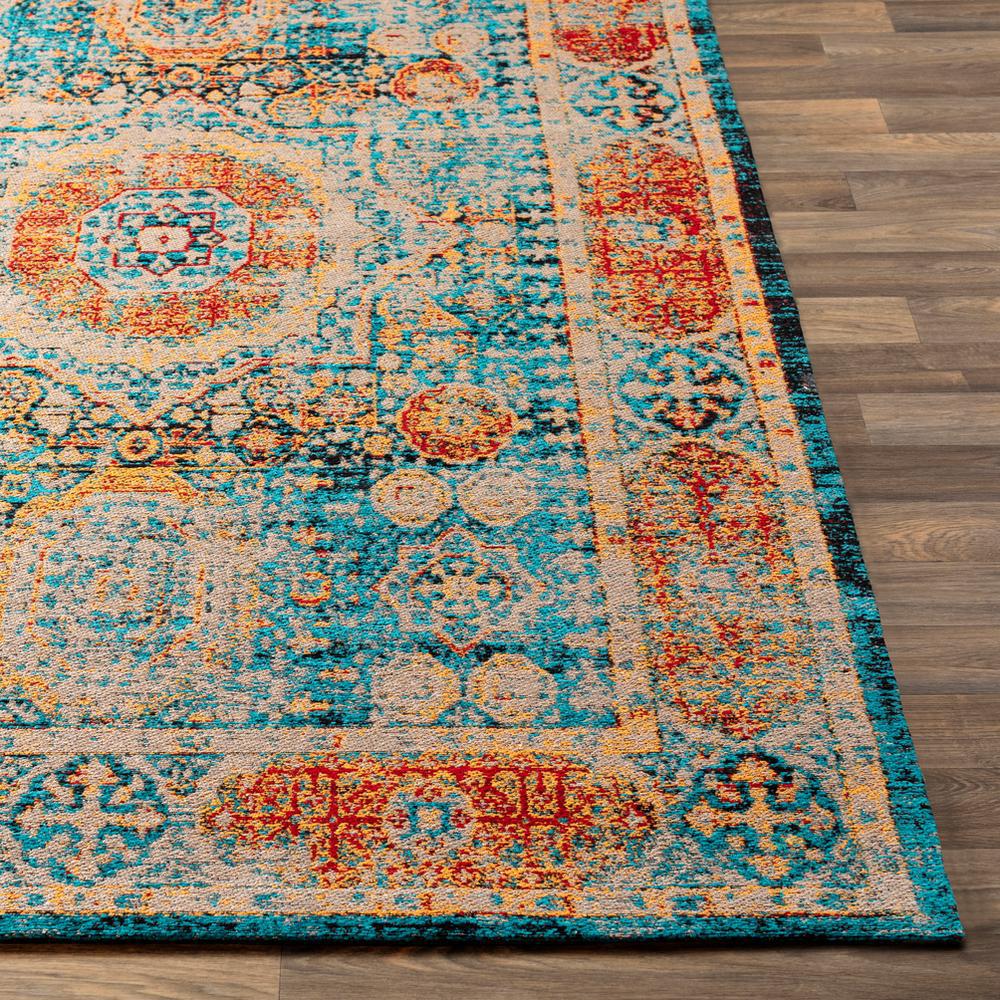 Amphora Bright Blue 8&#39; x 10&#39; Rug