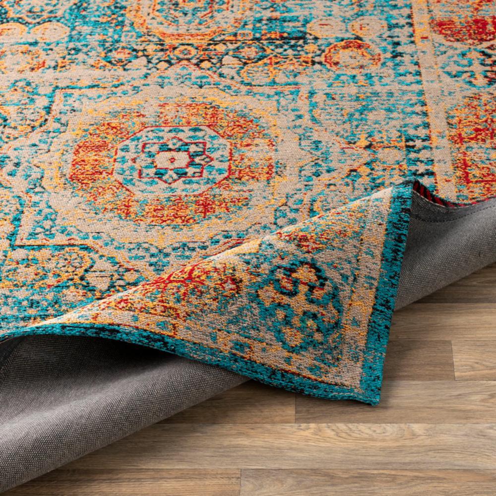 Amphora Bright Blue 8&#39; x 10&#39; Rug