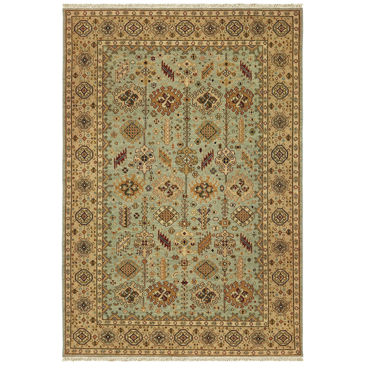 Tommy Bahama Home Angora 12305 Blue/Ivory-Area Rug-Tommy Bahama Home-6&#39; X 9&#39;-The Rug Truck