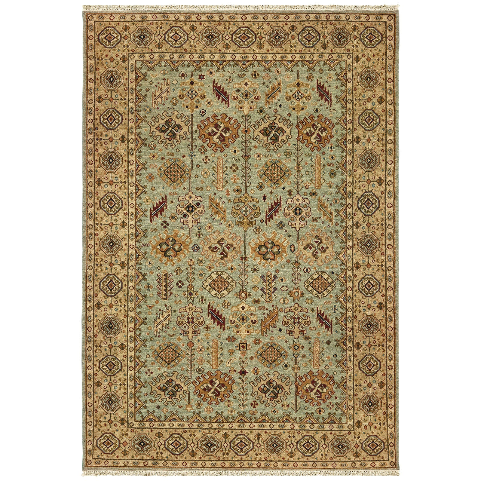 Tommy Bahama Home Angora 12305 Blue/Ivory-Area Rug-Tommy Bahama Home-6' X 9'-The Rug Truck