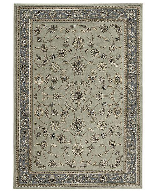 Florence Isfahan Soft Mint-Area Rugs-KM Home-4 Piece Set-The Rug Truck