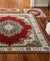 Roma Kerman Red-Area Rugs-KM Home-3 Piece Set-The Rug Truck